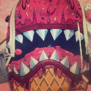 Large Ice Cream SprayGround Book bag.